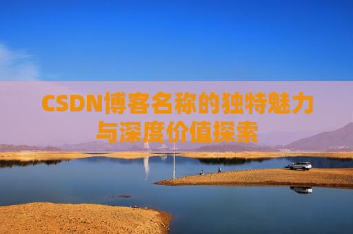 CSDN博客名称的独特魅力与深度价值探索